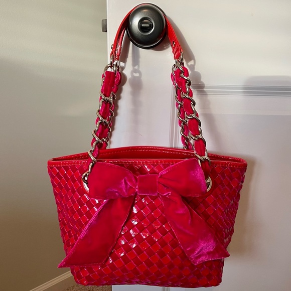 kate spade Handbags - ♠️ Kate Spade Mini Coal Velvet Weave Purse ♠️